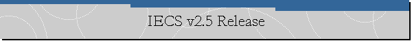 IECS v2.5 Release
