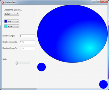 Radial Gradient in XE8 (Origin Down Right 75%, 75%)
