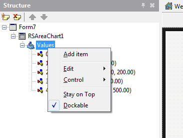 Add Chart Values at Design Time using Delphi's built-in Collection Editor